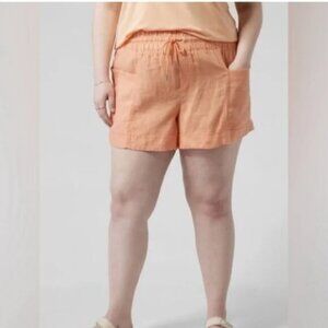 Athleta Cabo Linen 4" Shorts